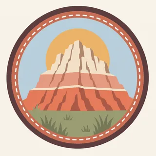Badlands National Park badge