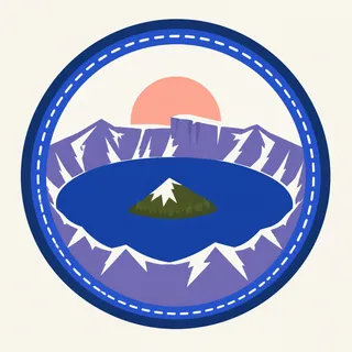 Crater Lake National Park badge