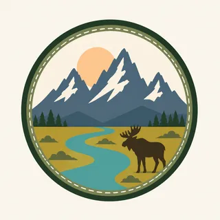 Grand Teton National Park badge