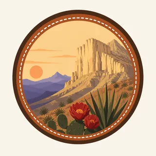 Guadalupe Mountains National Park badge