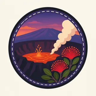 Hawaiʻi Volcanoes National Park badge