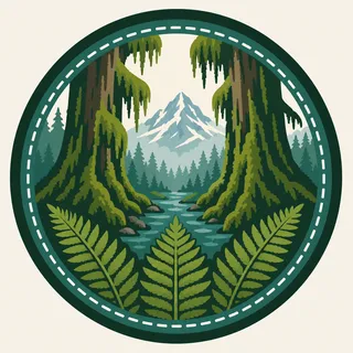 Olympic National Park badge