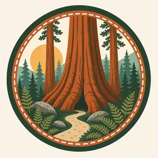 Sequoia National Park badge