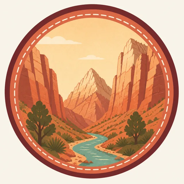 Zion National Park badge